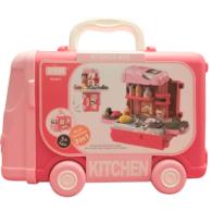 Multifunction 3 In 1 Kitchen Bus For Kids - 32 Pcs Set