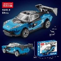 Bricks Pull Back Car
