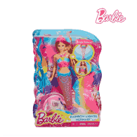 BARBIE DHC40 RAINBOW LIGHTS MERMAID (Damaged Box)