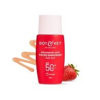 Dot & Key Strawberry Dew Tinted Sunscreen 50ml SPF 50+ PA++++ 03 Sand •