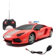 Remote Controlled Rechargeable Super Speed Car For Kids (rc_3d_policecar_a8991_r)