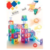 Geometric Building Blocks Unlimited Creativity for Kids- 195 Pcs