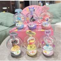 Hello Kitty Kawaii Doll Clip Machine Series Cute Doll Mymelody Cinnamoroll Kuromi Doll Model Doll Children'S Toy Ornaments