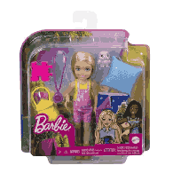 Barbie HDF77 Chelsea Camping Doll, Ages 3+