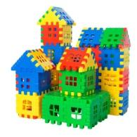 Educational Building Blocks Set For Kids -24 Pcs Plastic Building Block Set Toy For Kids (Multicolor)