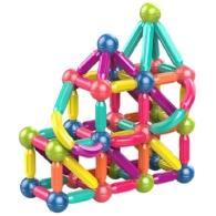 Magnetic Bar Blocks (42 Pcs) (Multicolour)