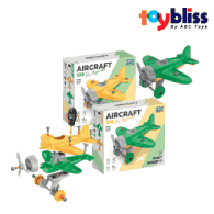 Toybliss Huimeida Aircraft DIY Assemble Toy (HMD199-67), Ages 3+