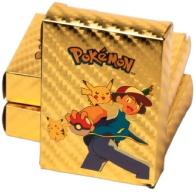 Pokemon Golden Cards Gold Foil Set 55 Pcs