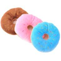 Pet Donut Shape Chew Toy For Cat and Dogs (Any Color) 1 Pcs