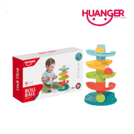 Huanger HE0291 Baby Ball Drop Spiral Tower, Ages 18m+