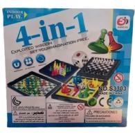 4 in 1 Magnetic Indoor Game Board