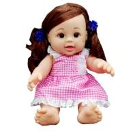 My Cute Baby Girl Shape Music Doll Best Gift For Children (bag_bosa_doll_pink) Pink - 173610208