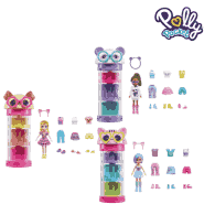 Polly Pocket HKW04 Style Spinner Fashion Closet Panda, Ages 4+