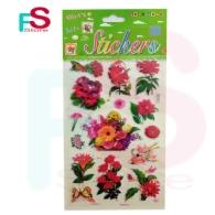 Rose Flower Sticker Toy Sticker Play For Kids BIG SIZE