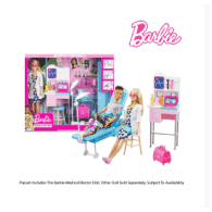 Barbie GWV01 Medical Doctor Doll & Playset