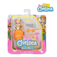 Barbie GTN87 Chelsea Builder Outfit Playset (Damaged Box)